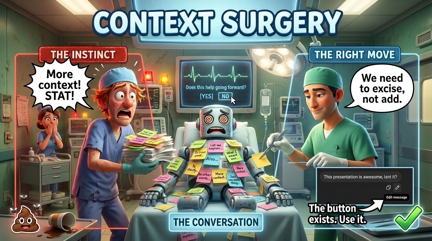 Purge, Don't Correct